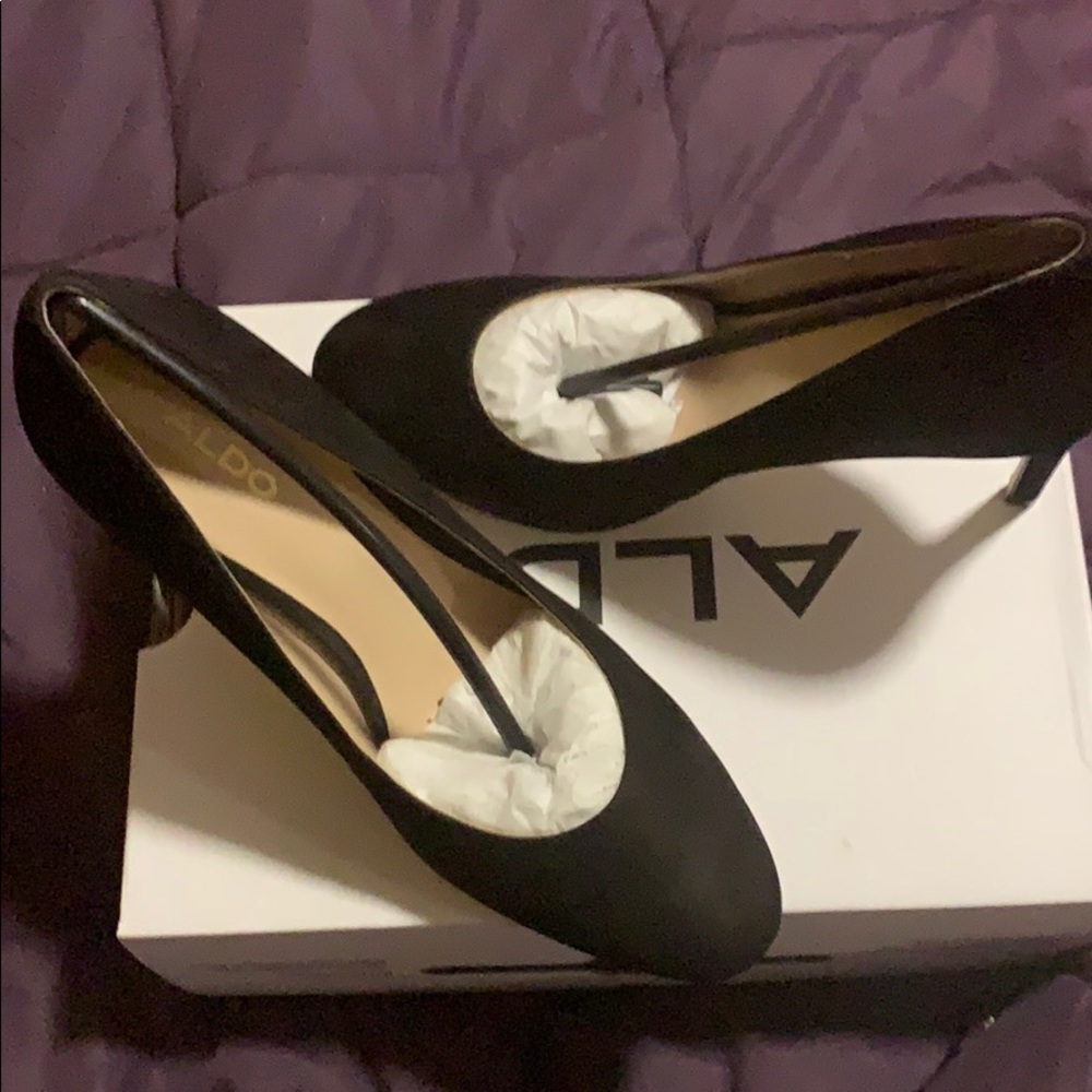 Aldo Black Heels 8.5